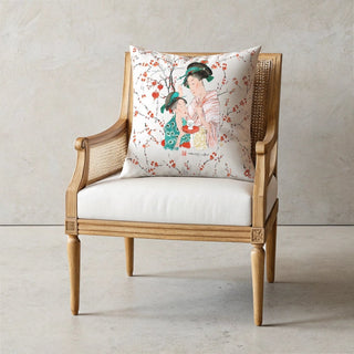 Cojín Geishas Pekinés ESTAMPADO - Altermanila