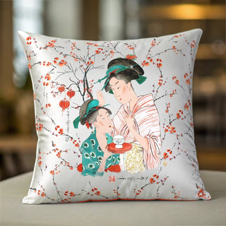 Cojín Geishas Pekinés ESTAMPADO - Altermanila