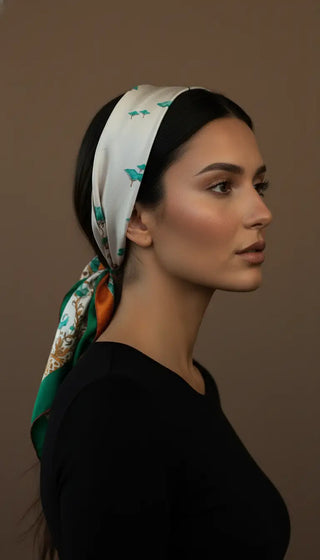 Pañuelo Jirafas 100x100