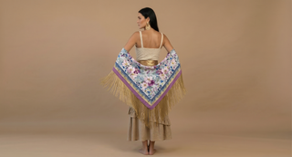 Mantoncillo Eglantine Púrpura