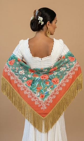 Mantoncillo Rododendros Naranja