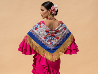 Mantoncillo Rododendros Azul