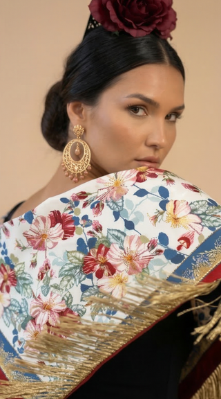 Mantoncillo Eglantine Rojo