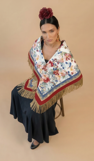 Mantoncillo Eglantine Rojo