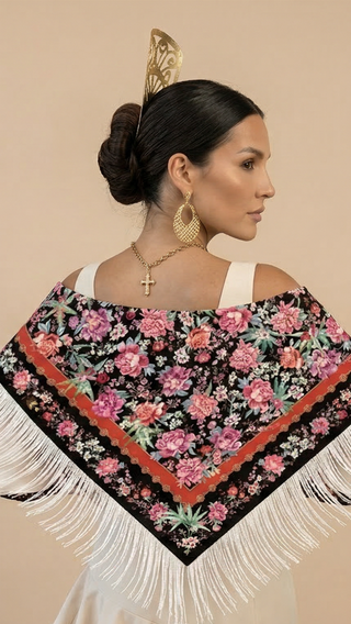 Mantoncillo Manila Rojo