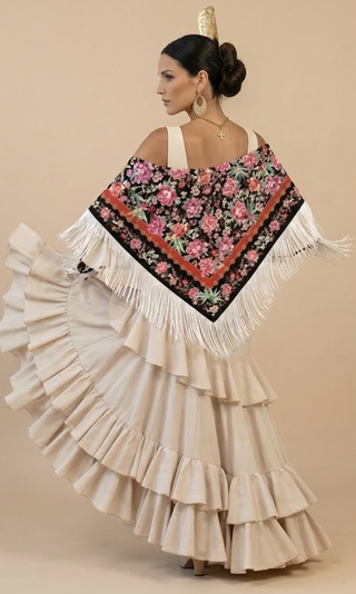 Mantoncillo Manila Rojo