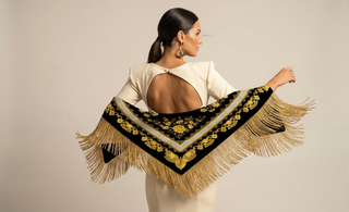 Mantoncillo Toile de Jouy Oro