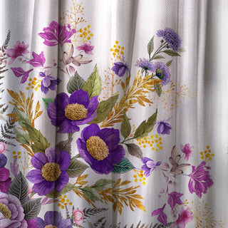 Mantón Anémonas Violeta