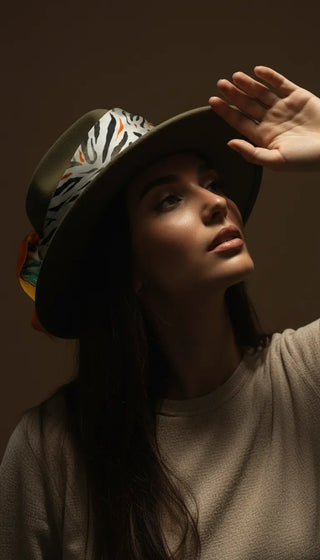 Pañuelo Cebras 100x100