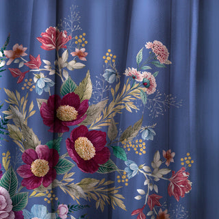 Mantón Anémonas Borgoña